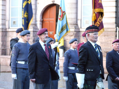 107 (Aberdeen) Squadron at 2007 Remembrance Day Parade